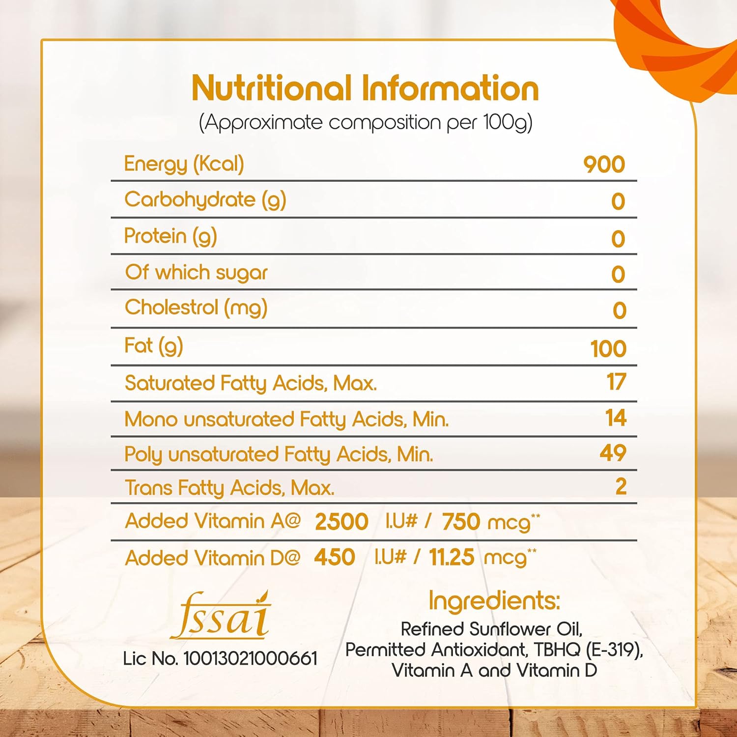 5 Kg - Fortune Sunlite Refined Sunflower Oil - View 4