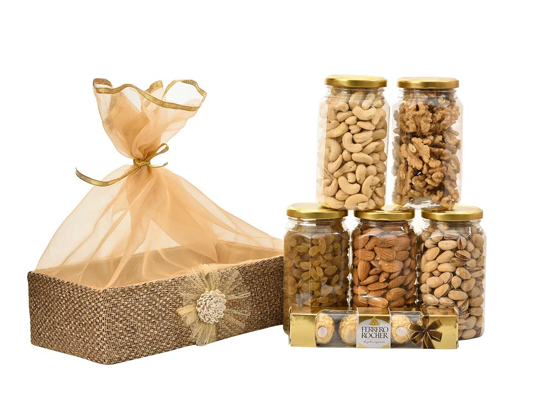 Giftrend Corporate Gift Hamper with Chocolates &amp; Dry Fruits for Staff, Colleagues, and Clients - View 6